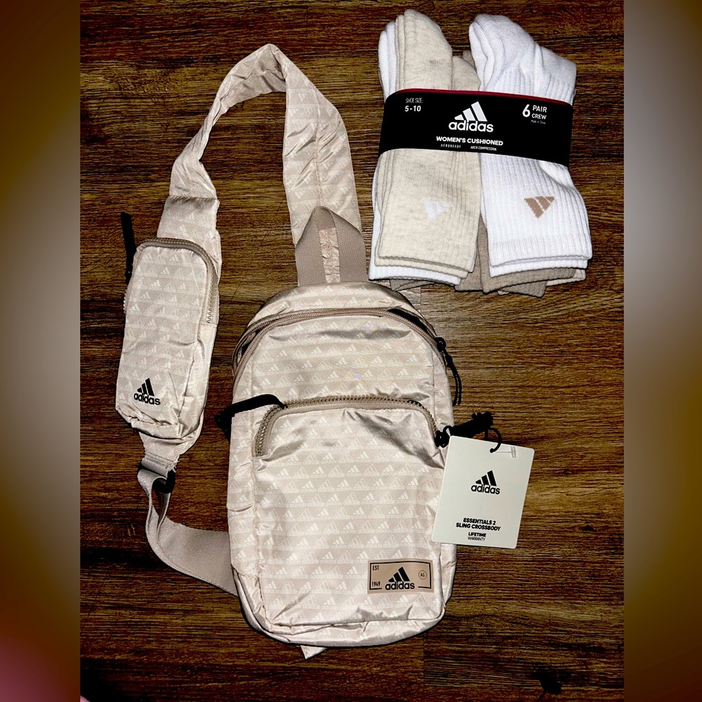 Adidas Essentials 2 Crossbody Sling bundle